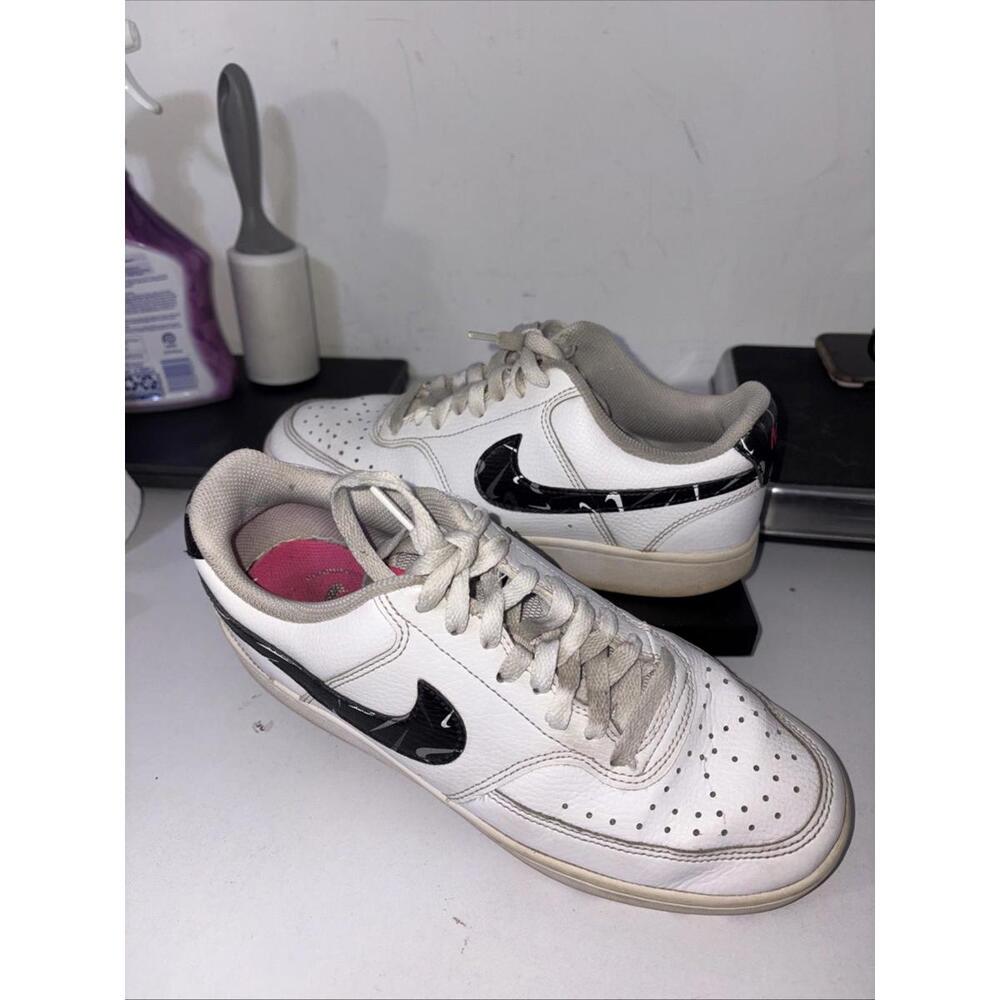Nike Shoes Womens 9 Court Vision Low Sneakers Multicolor Lace Up DM8079-100